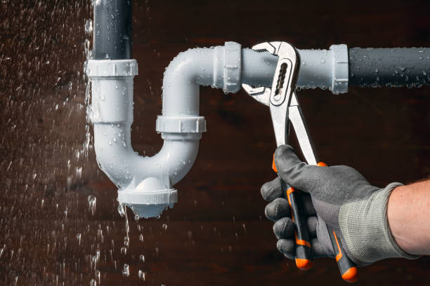 Professional Drain Cleaning technician working in Wallburg, NC
